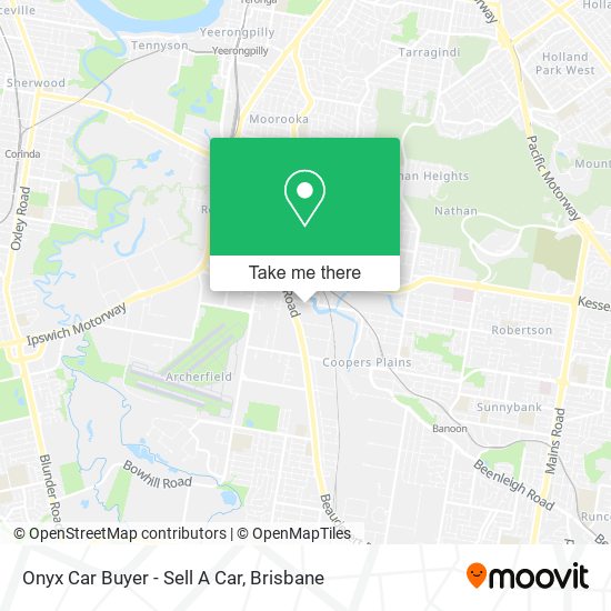 Onyx Car Buyer - Sell A Car map