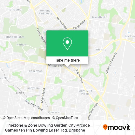 How to get to Timezone & Zone Bowling Garden CityArcade Games ten Pin Bowling Laser Tag in