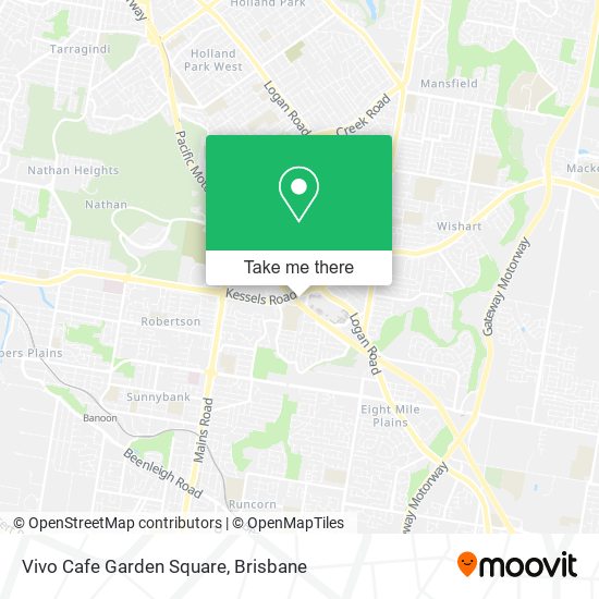 Vivo Cafe Garden Square map