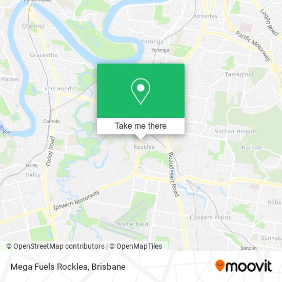 Mega Fuels Rocklea map