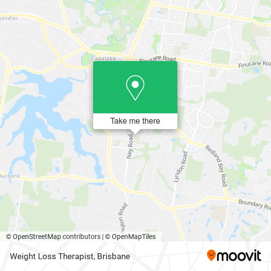 Weight Loss Therapist map