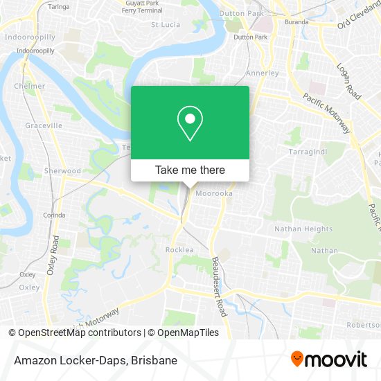 Amazon Locker-Daps map