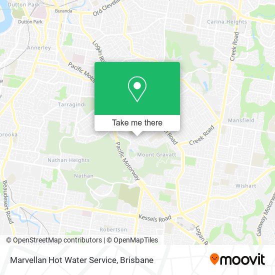 Marvellan Hot Water Service map