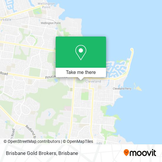 Brisbane Gold Brokers map