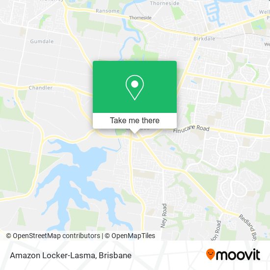 Mapa Amazon Locker-Lasma