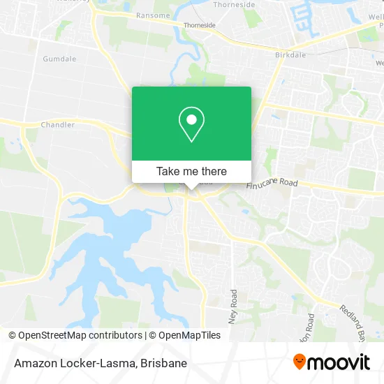 Amazon Locker-Lasma map