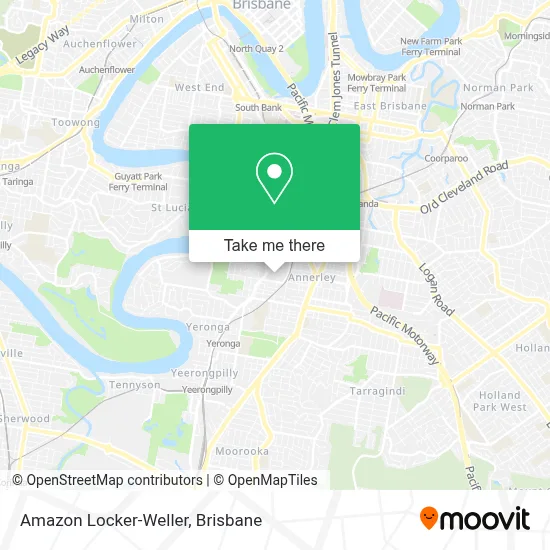 Mapa Amazon Locker-Weller