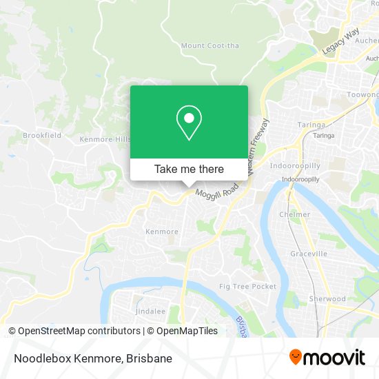 Noodlebox Kenmore map