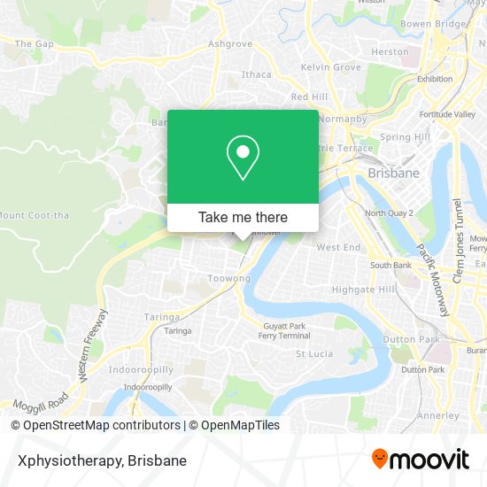Xphysiotherapy map