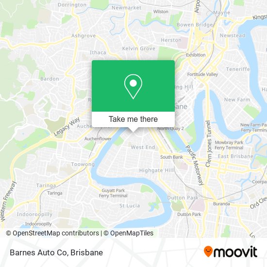 Barnes Auto Co map