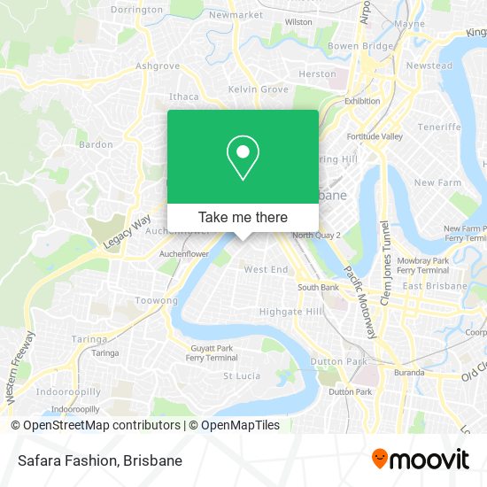 Safara Fashion map