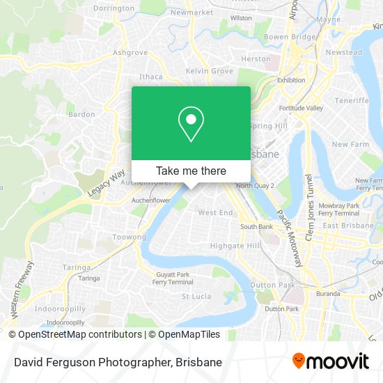 David Ferguson Photographer map