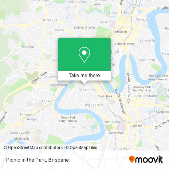 Picnic in the Park map