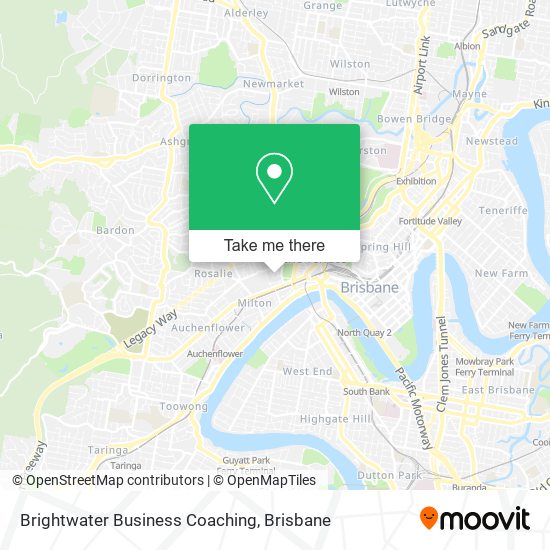 Brightwater Business Coaching map