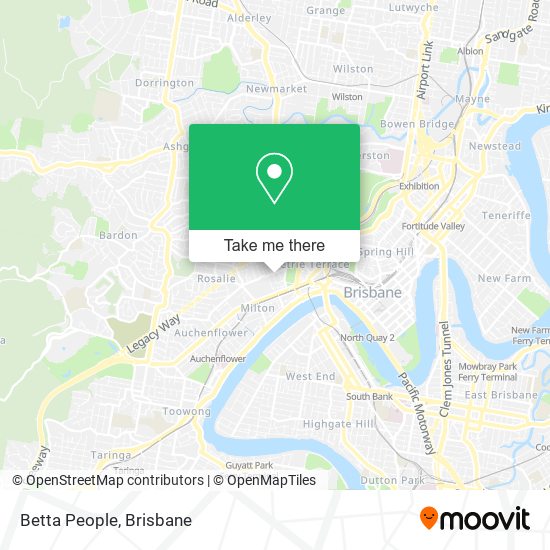 Betta People map