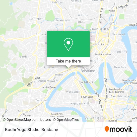 Bodhi Yoga Studio map