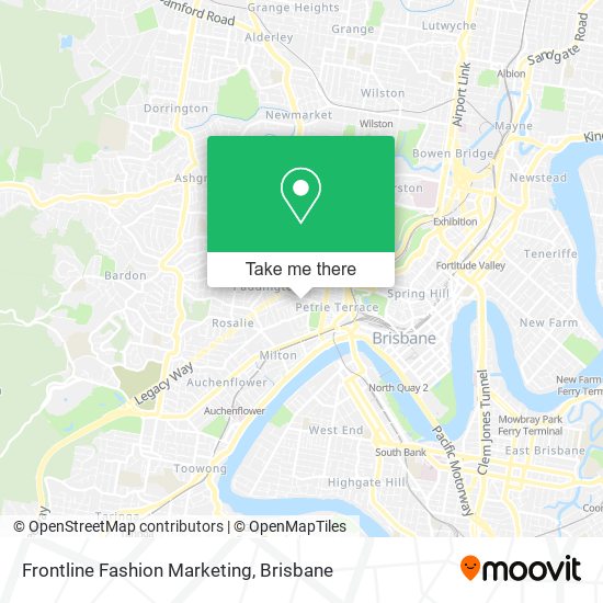 Frontline Fashion Marketing map