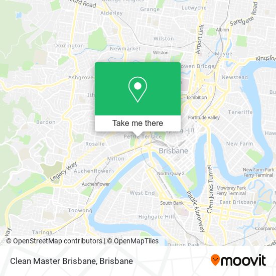 Clean Master Brisbane map