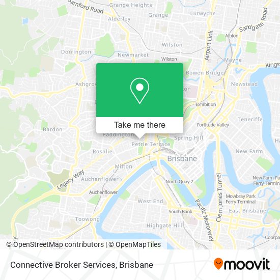 Connective Broker Services map