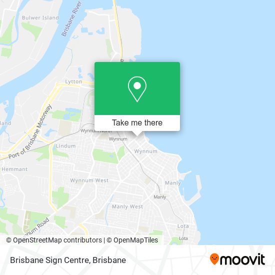 Brisbane Sign Centre map