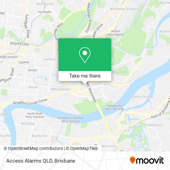 Access Alarms QLD map