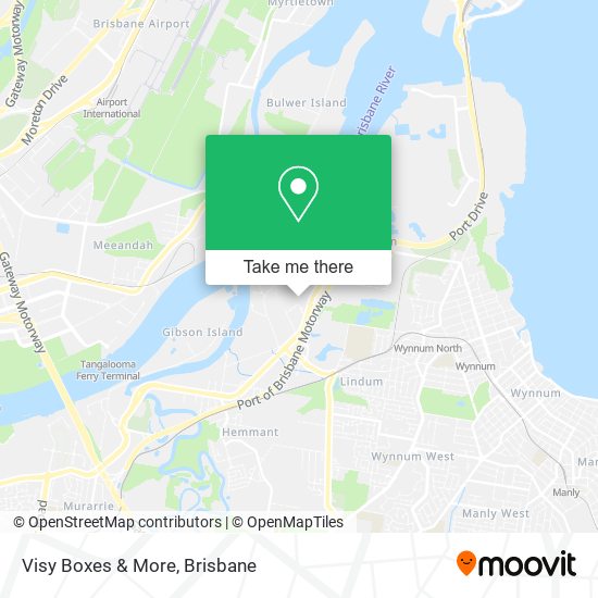 Visy Boxes & More map