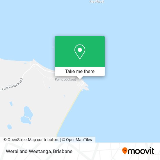Werai and Weetanga map