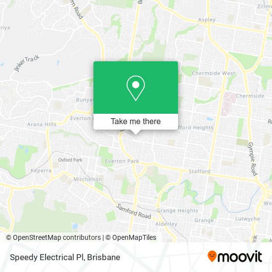 Speedy Electrical Pl map