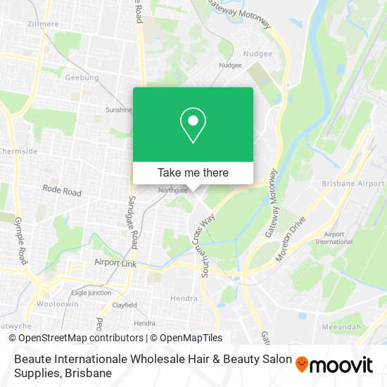 Beaute Internationale Wholesale Hair & Beauty Salon Supplies map