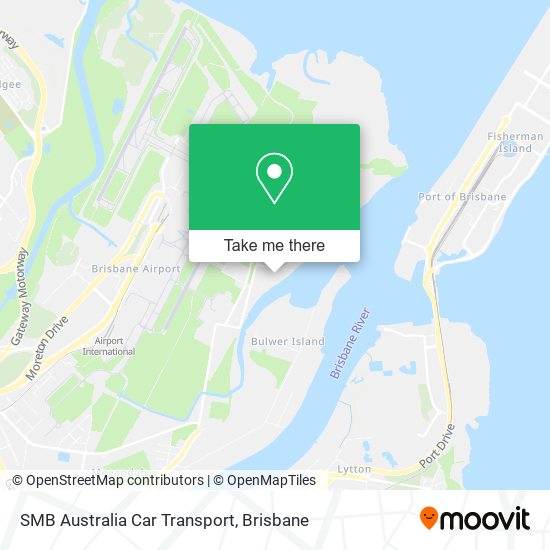 SMB Australia Car Transport map
