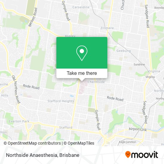 Northside Anaesthesia map