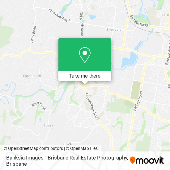Banksia Images - Brisbane Real Estate Photography map