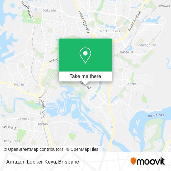 Amazon Locker-Keya map