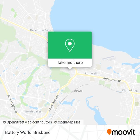 Battery World map