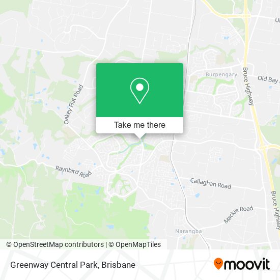 Greenway Central Park map