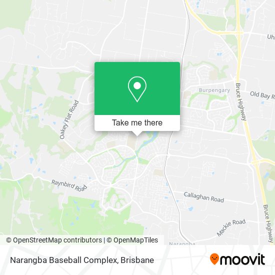 Narangba Baseball Complex map