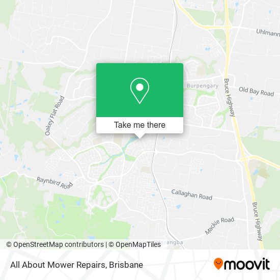 All About Mower Repairs map