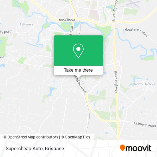 Supercheap Auto map
