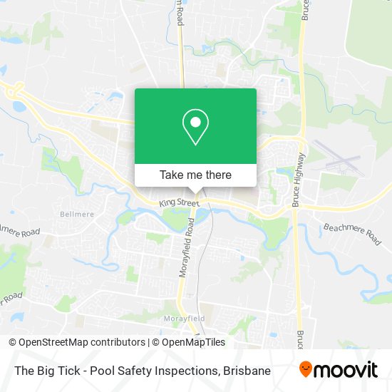 The Big Tick - Pool Safety Inspections map