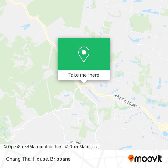 Chang Thai House map