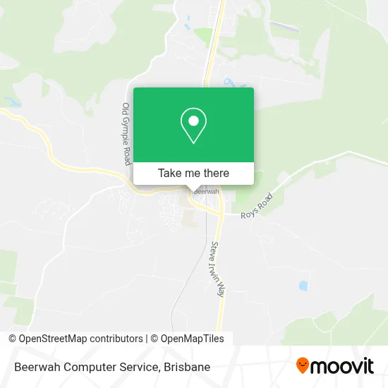 Mapa Beerwah Computer Service