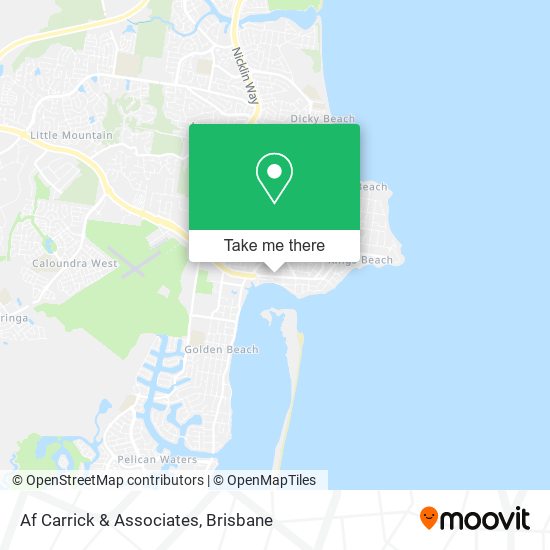 Af Carrick & Associates map