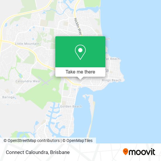 Connect Caloundra map