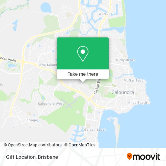 Gift Location map