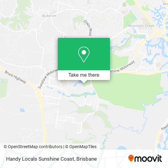 Handy Locals Sunshine Coast map
