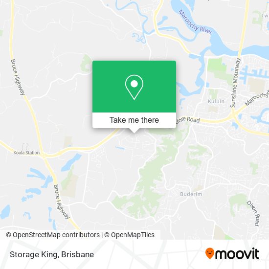 Storage King map