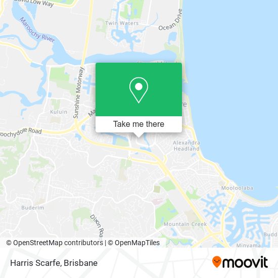 Harris Scarfe map