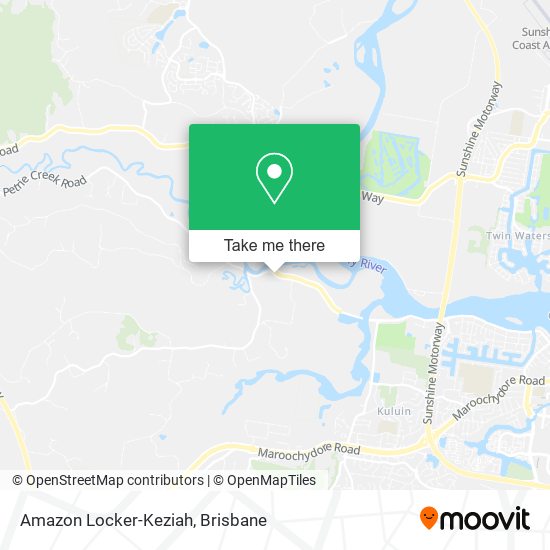 Amazon Locker-Keziah map