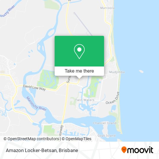 Amazon Locker-Betsan map