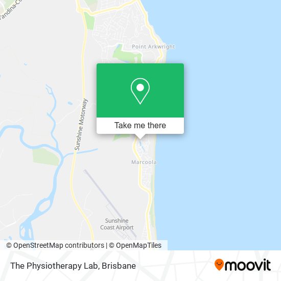 The Physiotherapy Lab map